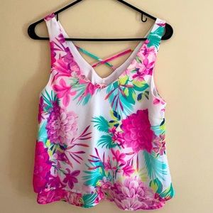 Candies medium floral shirt